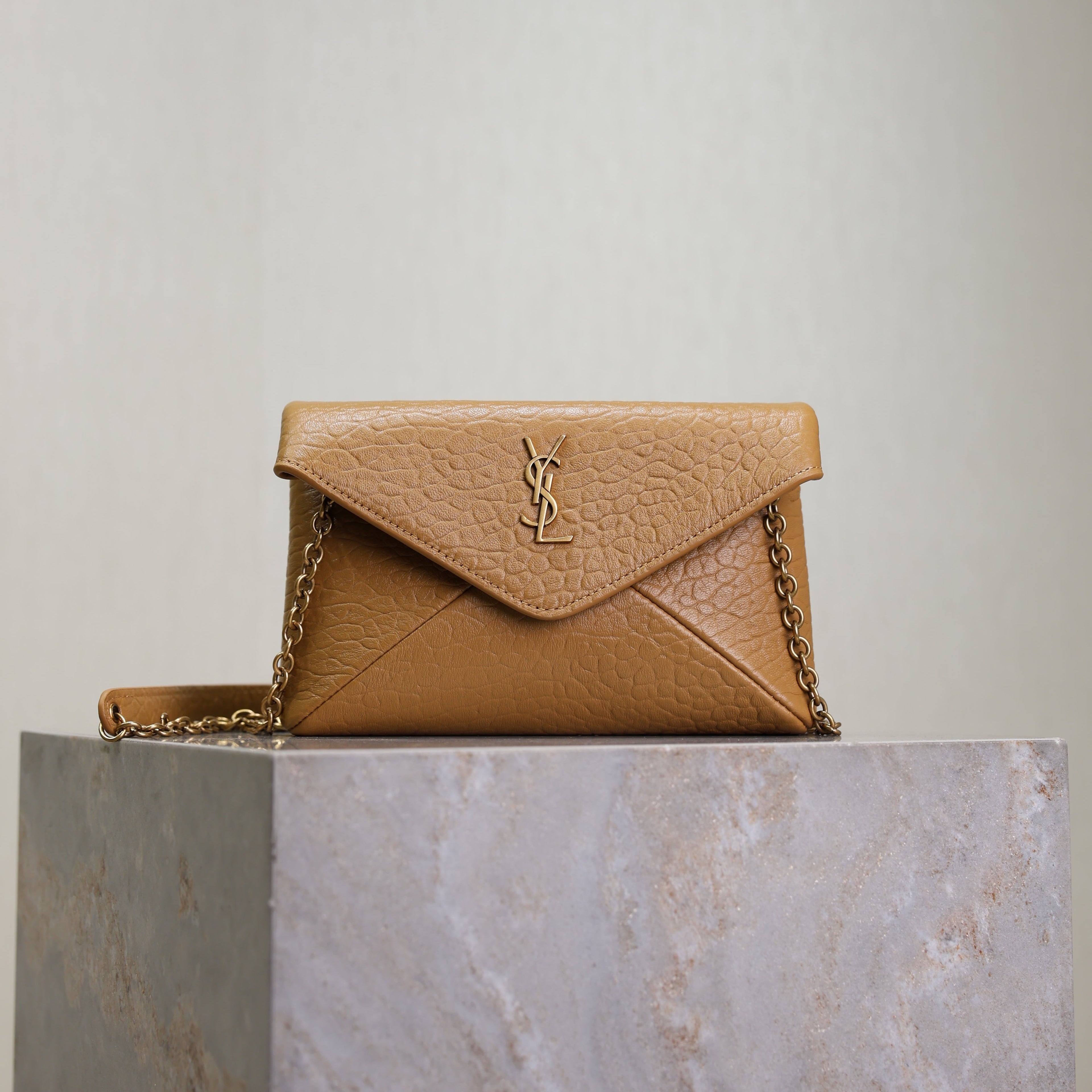 Cassandre Mini Bag 19cm Light Beige Lambskin GHW