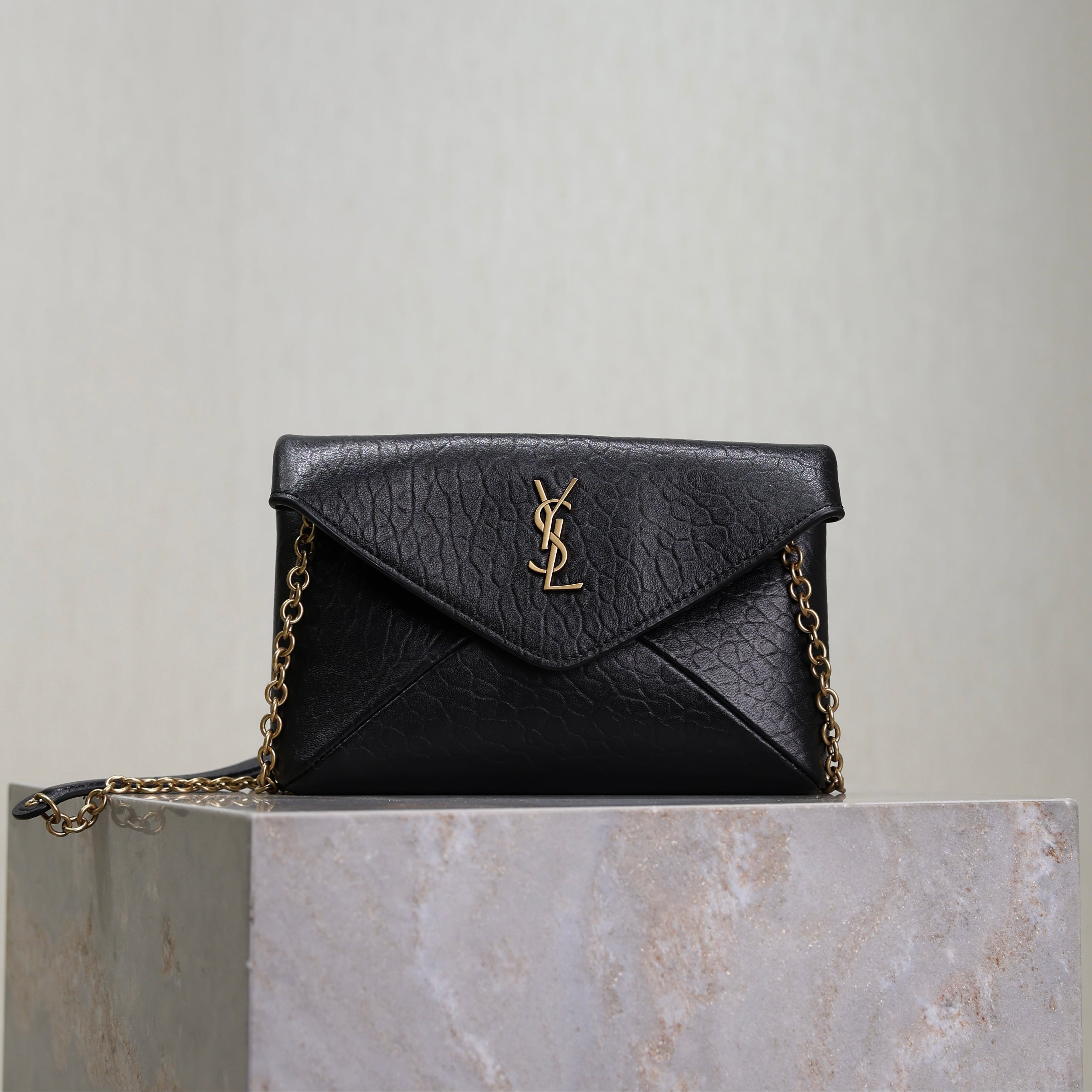 Cassandre Mini Bag 19cm Black Lambskin GHW