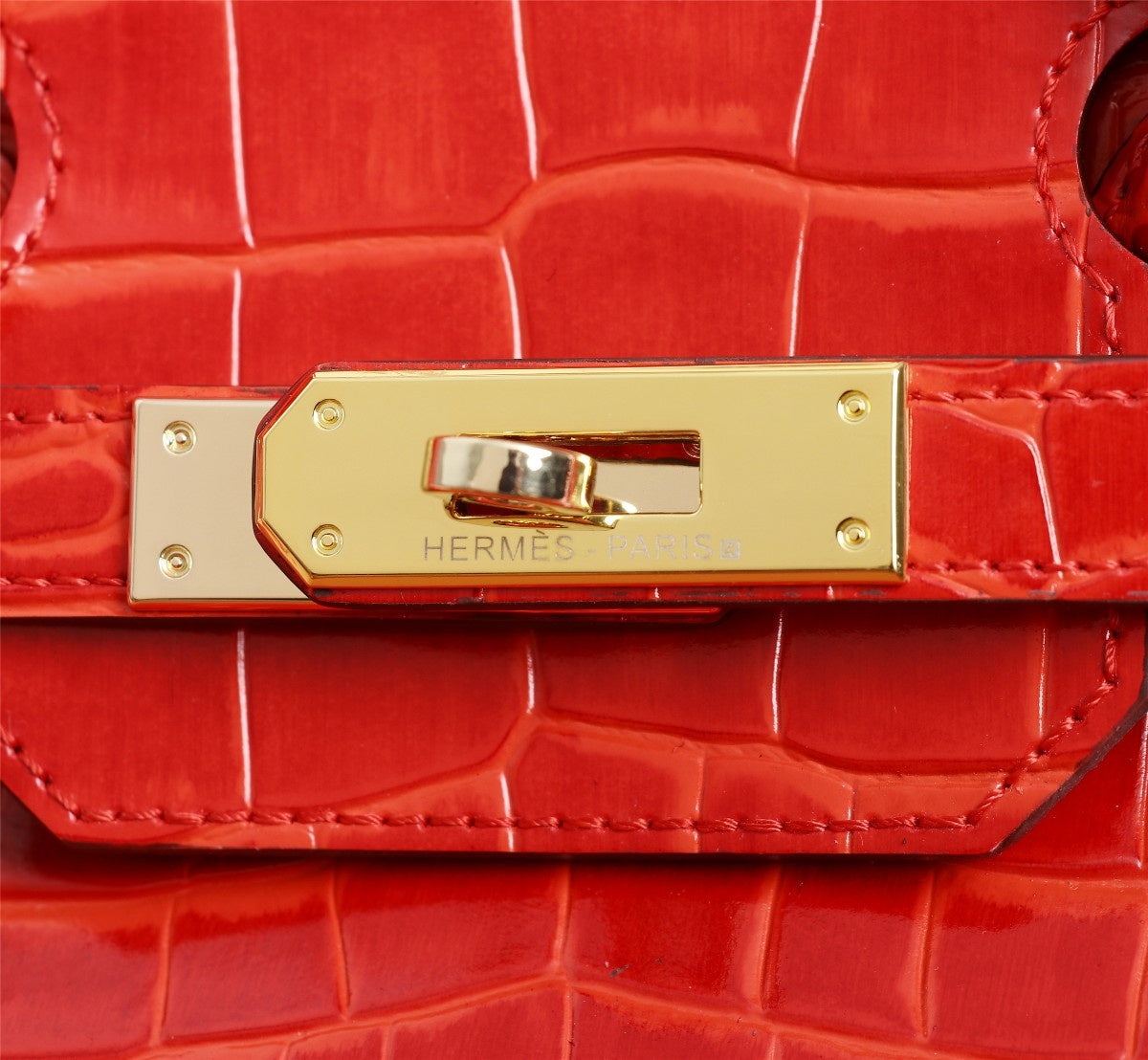 HM BIRKIN BAG 30 CANDY CROCODILE EMBOSSED CALFSKIN